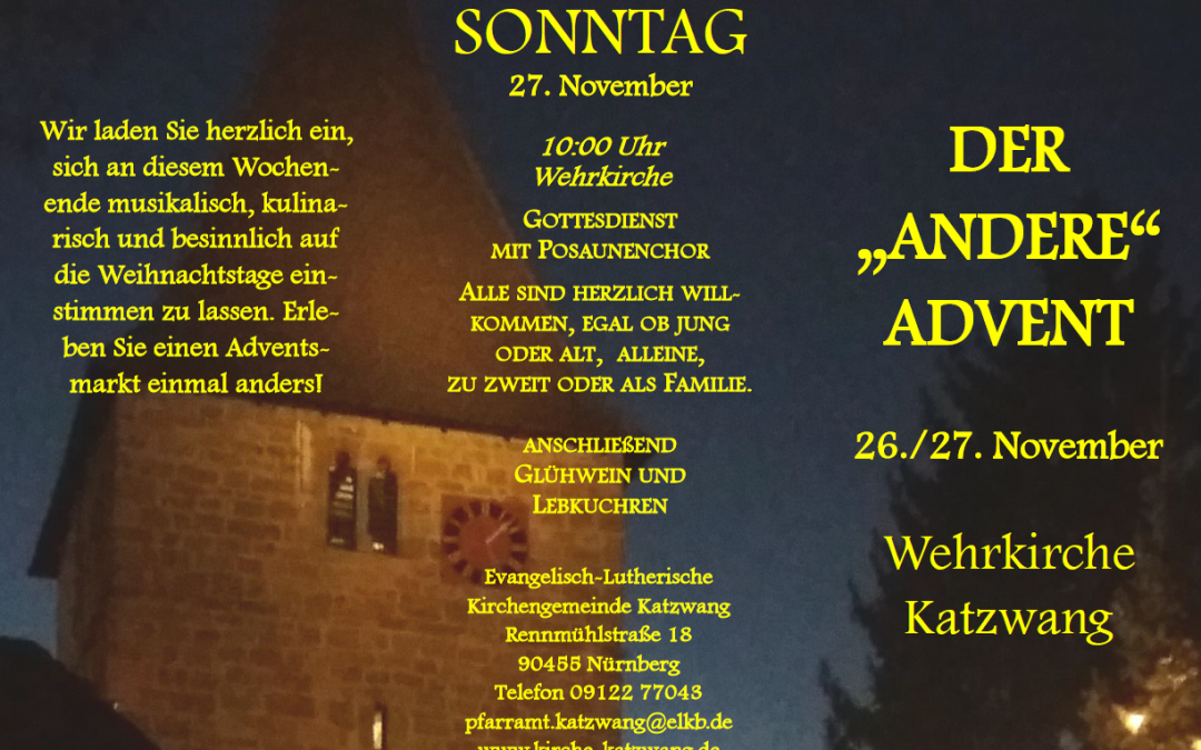 Der „Andere“ Advent